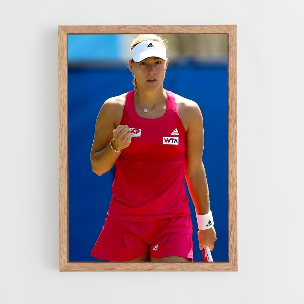 Poster Angelique de kerber – affiche Tennis (vue 4)